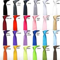 Wąski dorywczo strzałka Skinny czerwony krawat slim, czarny krawat dla mężczyzn 5cm mężczyzna akcesoria prostota na imprezę formalne krawaty moda 2